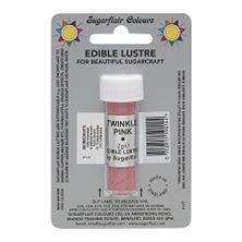Picture of SUGARFLAIR EDIBLE TWINKLE PINK EDIBLE LUSTRE POWDER 2G